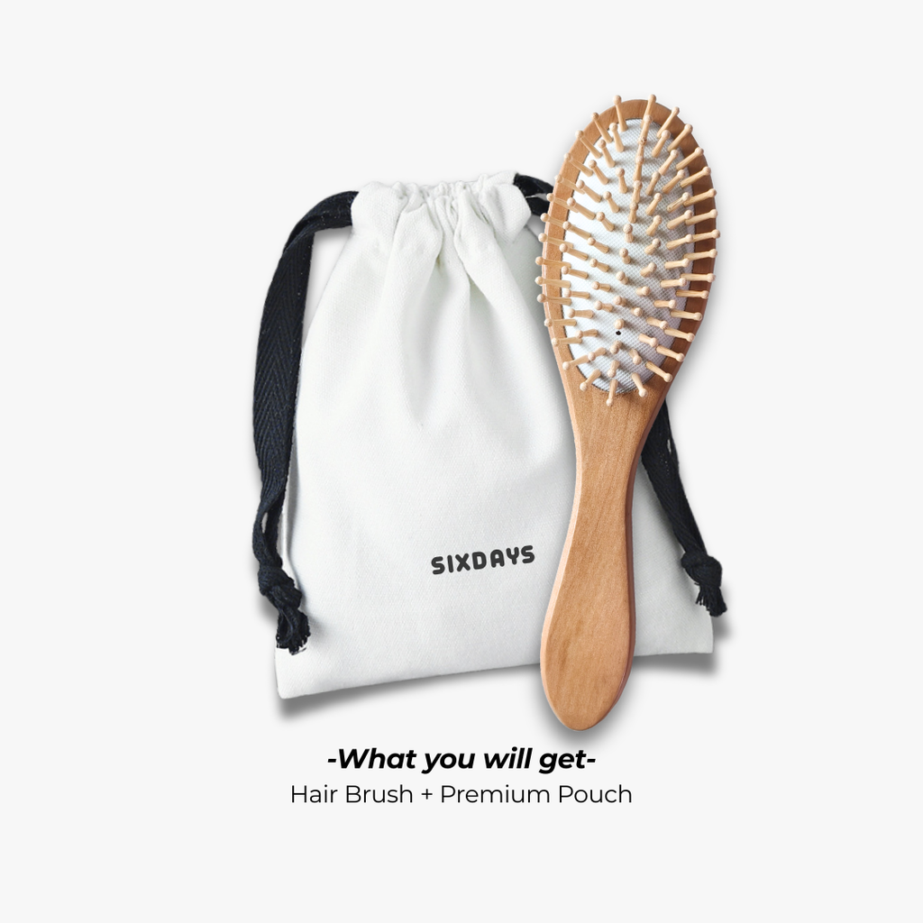 Engraved Wooden Hair Brush | Personalised Gift for Her