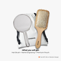 Personalised Wooden Hair Brush | Engraved Gift for Her