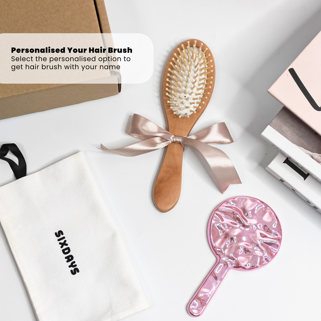 Personalised Engraved Hair Brush | Custom Name Gift